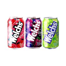 웰치스 딸기8개+청포도8개+포도8개 24캔, 1개, 355ml