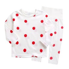 그린베베 영유아 배앓이 방지용 퐁퐁 면 내의(긴팔)