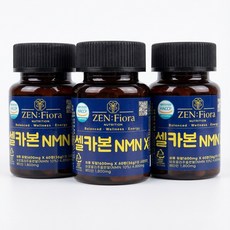 프리미엄 셀카본 NMN 영양제 MNM 엔엠엔 리포좀 식약청인증 HACCP 엠엔엔, 3박스, 60정