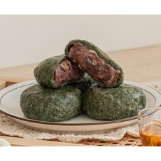 건영 밥알 왕 찹쌀떡 모찌떡 쑥떡 (당일생산 당일발송), 1개, 1.92kg, 밥알왕찹쌀떡 120g 16개입 x 1세트