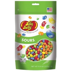 젤리 벨리 5가지 신맛 젤리 빈 - 9.8 온스 재밀봉 스탠드업 파우치 젤리 벨리 5가지 신맛 젤리 빈 - 9.8 온스 재밀봉 스탠드업 파우치, 1개