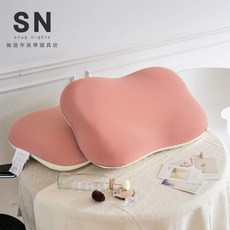 冰絲涼感零壓生物基慢回彈記憶枕, 紅色