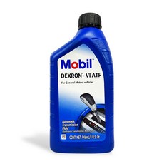 油工廠 Mobil DEXRON-VI ATF 6號 自動變速箱油 946ml, 1個, ATF DEXRON VI
