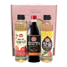 주부 감사선물 간장 식초 맛술 명절선물세트 답례품 판촉물, 1개, 1ml