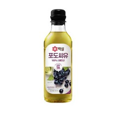 백설 포도씨유, 500ml, 10개
