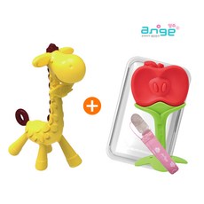 앙쥬 기린치발기 (단품 케이스 포함) + 사과치발기세트 (집게+케이스 포함), 1개