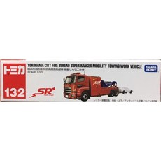 TOMICA NO.132 橫濱市消防局 特別高度救助部隊工作車 超長型小汽車, 1個