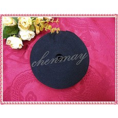 44-005-B＊修改衣服DIY特區＊1-1/2吋(37mm)36碼黑色高級鬆緊帶＊持久耐用彈性特佳伸展性強, 1個