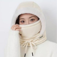 에스알비 기모 넥 워머 바라클라바, 아이보리, 1개