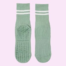 논슬립 롱삭스 요가 플라잉 요가 6쌍 세트 미끄럼방지, 화이트6세트