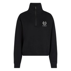 칼 라거펠트 하이 넥 집업 스웨트셔츠