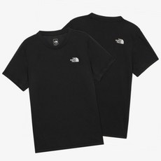 [매장판] 노스페이스 티셔츠 남성 데일리 리커버리 반팔티 블랙 NT7US01A