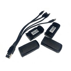 K100 MAX MINI 遙控飛機配件：螺旋槳葉、保護罩、電池、充電線, 2塊新版本電池+充電線, 1個