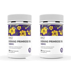 Inno Health & Care 이노 헬스 앤 케어 달맞이꽃 오일 1000mg (유통기한 2026.8.31), 2개, 300정