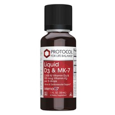 프로토콜포라이프밸런스 리퀴드 D3 & MK-7 2500 lu 비타민 100mcg K2, 1개, 30ml