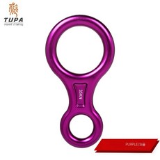 측정공구 로프 리깅 플레이트 라펠 장치 35kN, 퍼플