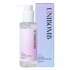 유니밤 내추럴 밸런스 러브 젤 개인용 윤활제 의료기기 3등급, 1개, 150g