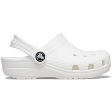 Crocs 經典木屐兒童白色 (206991_100)