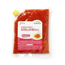 아워홈 Careplus 토마토 스파게티소스 행복한맛남 1팩 2kg, 2kg/1개, 1개