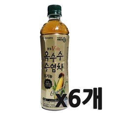 유기농 옥수수 수염차 500ml, 6개