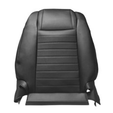 Vroelos Driver Top Lean Back Leather Seat Cover Replacement Black Front Driver Side Leather Seat, Vroelos Driver Top Lean Back L