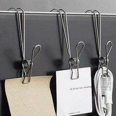 다용도 스텐 와이어 고리 집게 2mm 스테인리스 고리집게 와이어집게