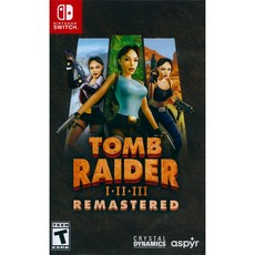 NS SWITCH 古墓奇兵 1-3 復刻版 重製版 移植版 英文版 Tomb Raider 1-3 【一起玩】, 英文美版, HAC-P-BDHRA