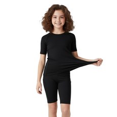 SUB22 아동용 기능성 언더레이어 반팔 반바지 상하의 세트