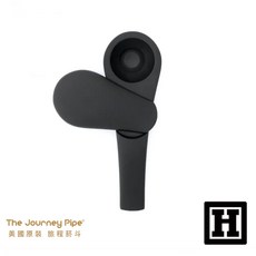 H Market 美國原裝進口 Journey Pipe 2 鋅合金免濾網菸斗 - 銀色, 「 3代 消光黑 」附收納盒, 1個