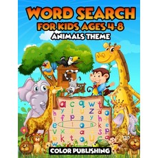 Word Search For Kids Ages 4-8 - Animals Theme: Word Search Puzzles To Keep Your Child Entertained Fo... Paperback, Charlie Creative Lab, English, 9781801202046