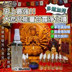 《天祐德》量子大悲咒甘露凈化噴霧‼ 凈宅凈身除穢都好用, 1個, 2罐組（無味）