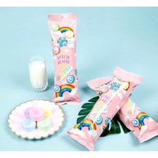 마카롱 무지개 솜사탕 다섯가지 맛 화이트데이 선물 어린이집 간식, 10g, 1개