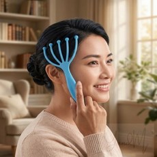 유앤미 구슬 두피마사지기 지압마사지