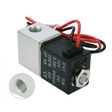 DC12V 솔레노이드 밸브 G1/8 DN4 8.5mm NC 1.2MPa, 1개