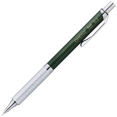 Pentel 飛龍文具 ORENZ 自動鉛筆 金屬握把 深綠色 祝 PP1002G, 1個, 0.2mm
