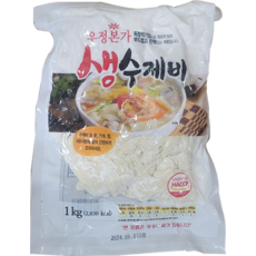 삼시푸드 생수제비 1kg 동절기 상온포장, 1개