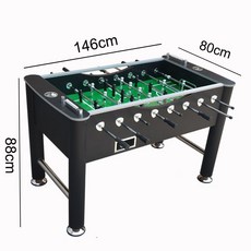 테이블 축구 보드게임 8종 휴게실 실내 대형 오락 단체 접이식, I. F56014/블랙/1.4m, 1개