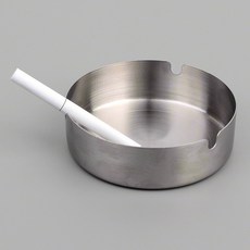 원형 스틸 재털이 담아두리 스틸재털이 생활용품, one size, 1개, 기본
