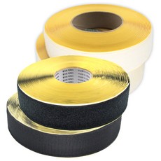 attizone 벨크로 찍찍이 (대포장) 50mm x 18m - 2칼라, 보슬이, 검정, 1개