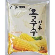 오-케이 옥수수전분, 2개, 1kg