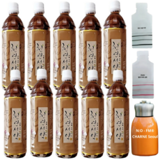 [설명서 포함]천현수 박사 산화질소 천연서약 면역력 강화 컨디션 유지 500ml 10병+텀블러