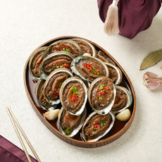 별이찬바다 전복장 전복장조림, 1kg, 선물포장, 1개