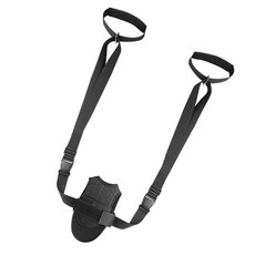 발 및 종아리 스트레칭 스트랩 실용적인 다리 스트레칭 스트랩 가정용, Black