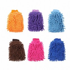 DUGNMARKT 극세사 세차 장갑 자동차세차용품 차청소장갑 차량세차용품 손세차장갑 셀프차청소장갑 세차용품 셀프세차, 상세페이지 참조, 1개