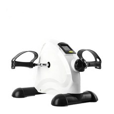 迷你健身車，帶顯示器, 白色
