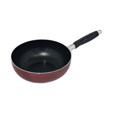 경량 6중코팅 업소용 식당용 가벼운 궁중팬 웍 튀김팬, 1개, 24cm