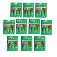 다트핀 60개 ( 6p세트 x 10판 ) 풍선다트 풍선터트리기게임 다트판 다트핀