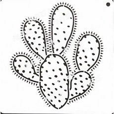 ST-CU1-0610 型染版(Stencil)-蝶古巴特diy-簍空模板-塗鴉模版-繪畫模版，精美蝴蝶圖案，輕鬆上手, 1個