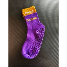 KEEP DONG 瑜珈襪女瑜伽跑步健身多功能中筒純色棉質地板襪子台灣出貨