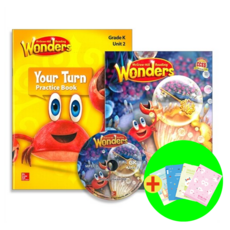 (+영어노트) Wonders Package K-2 Reading & Writing Workshop + Practice Book + QR